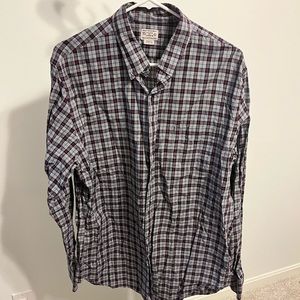 Men’s J Crew Plaid Button Down